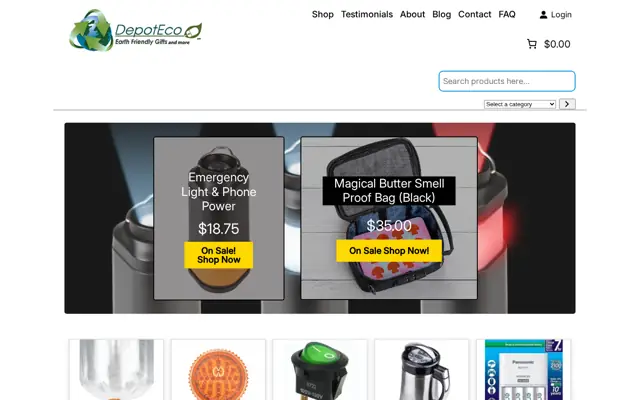 DepotEco &mdash; 2026 · WooCommerce